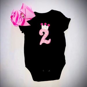 2nd Birthday onesie